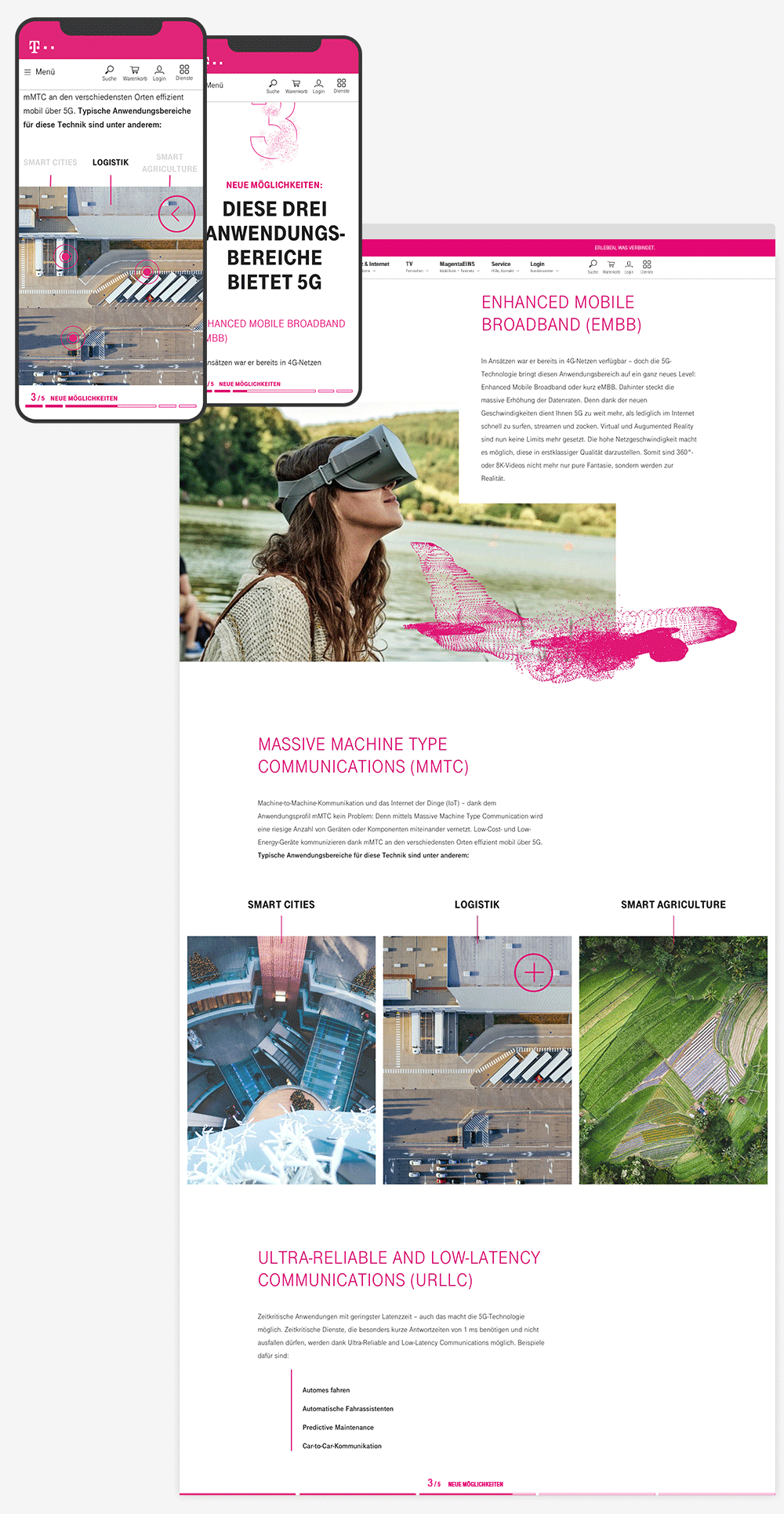 Telekom 5G Website